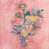 KOKO HIGH QUALITY SOFT GRUNGE FLOWER PATCH - CREATE YOUR OWN BOMBER JACKET!