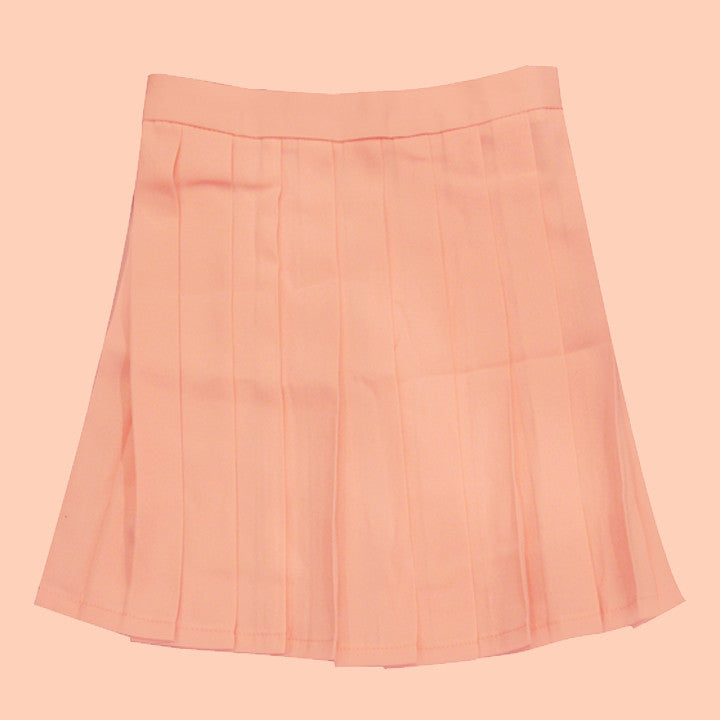 Tumblr aesthetic peachy skirt