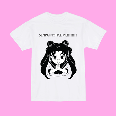 KOKO SENPAI-NOTICE-ME-PRAYING GIRL UNISEX T shirt