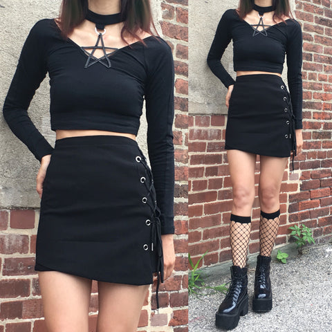 2019 new limited item - MOON CHILD Collection - star choker crop top