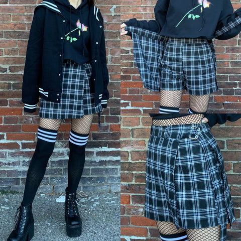 FREE SHIP- 2019 KAWAII PREPPY KOKO Shorts Skirt
