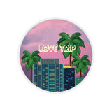 80s Japanese City Pop Aesthetic - love trip Sticker