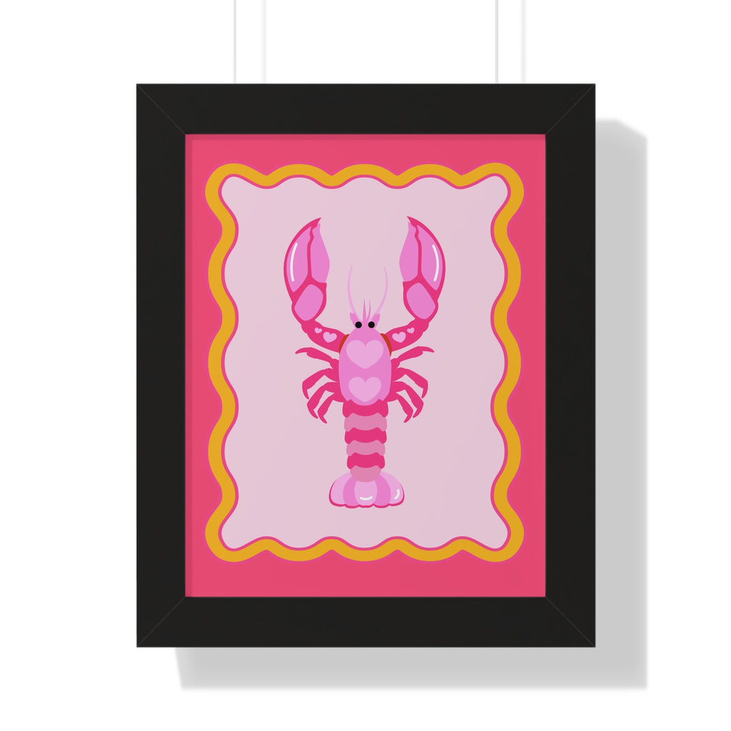 Pinky Lobster Poster