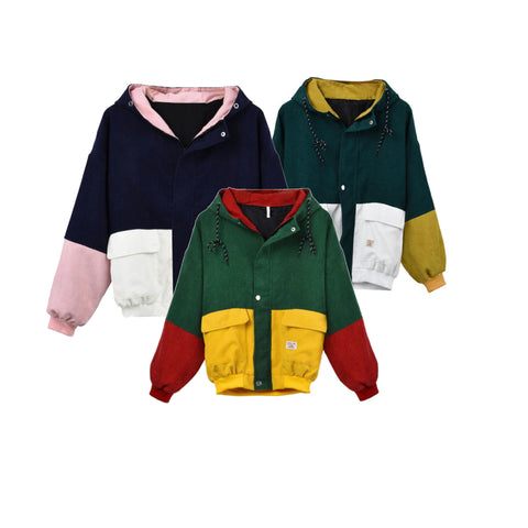 PROMOTION COLOR BLOCK JACKET