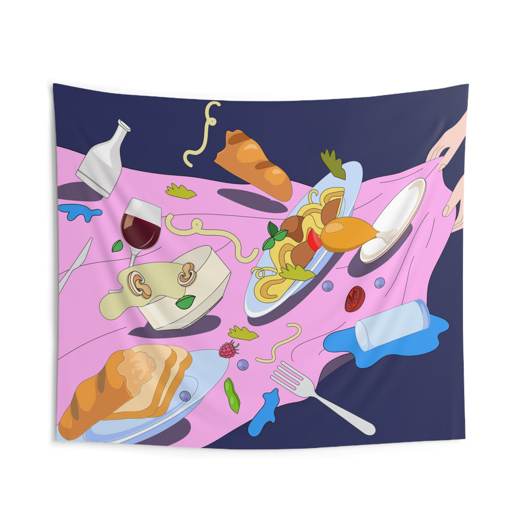 When the party is over Wall Tapestry