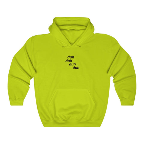 duh duh duh duhhhh Unisex Hooded Sweatshirt