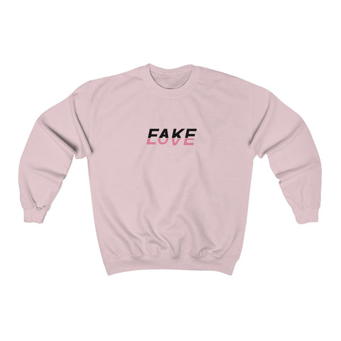 FAKE LOVE - Unisex Jumper PINK