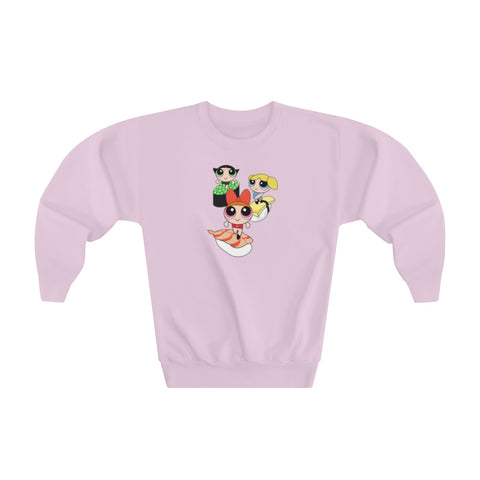 POWER PUFF SUSHI -Youth Sweatshirt