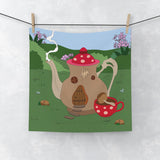 Fairy Mushroom Tea Party Towel