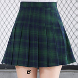 NEW- 90s grunge GREEN PLAID OUTFIT