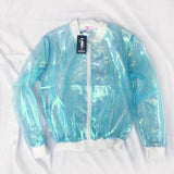 KOKO BLUE Holo Sheer Iridescent Jacket