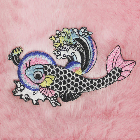 KOKO KAWAII KOI iron-on embroidery PATCH