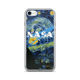 NASA VAN GOGH-SOFT GRUNGE iPhone case (5, 5s, 6, 6plus, 7, 7Plus)