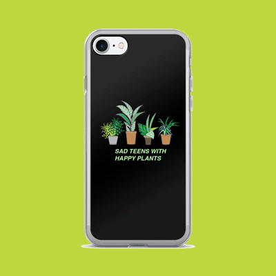 SAD TEENS HAPPY PLANTS-KAWAII GRUNGE PHONE CASE
