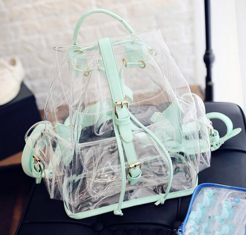 MINT Transparent backpack