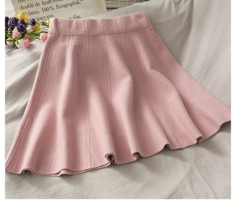 KAWAII baby pastel Tumblr High Waisted Skirt