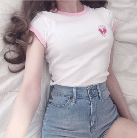 Valentine's Day SALE - KOKO ALIEN LADY Tee