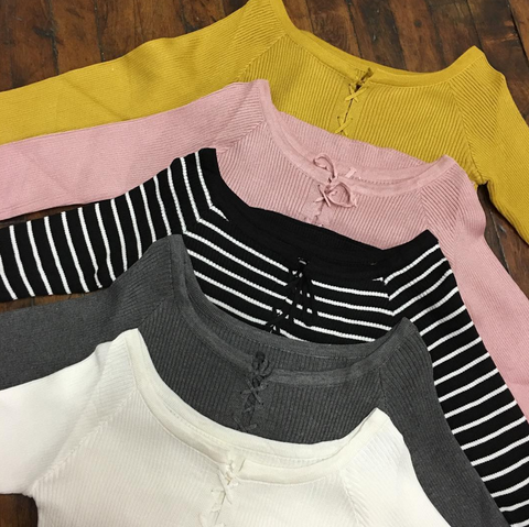 MUST HAVE  knitted top  LONG SLEEVE