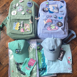 2019 kawaii GRUNGE corduroy backpack