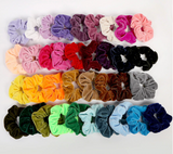 90Ss Babe Velvet Hair Scrunchies