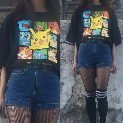 NEW - 90s KIDS - PIKA PIKA LOOSE TEE