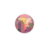 80s Japanese City Pop Aesthetic - Plastic Love Sticker