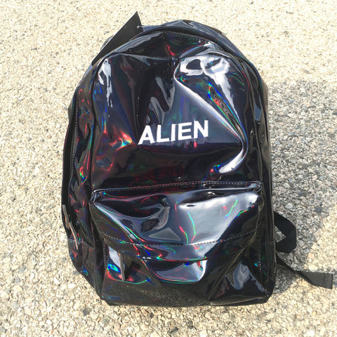 TUMBLR AESTHETIC - KOKO HOLOGRAPHIC BLACK ALIEN