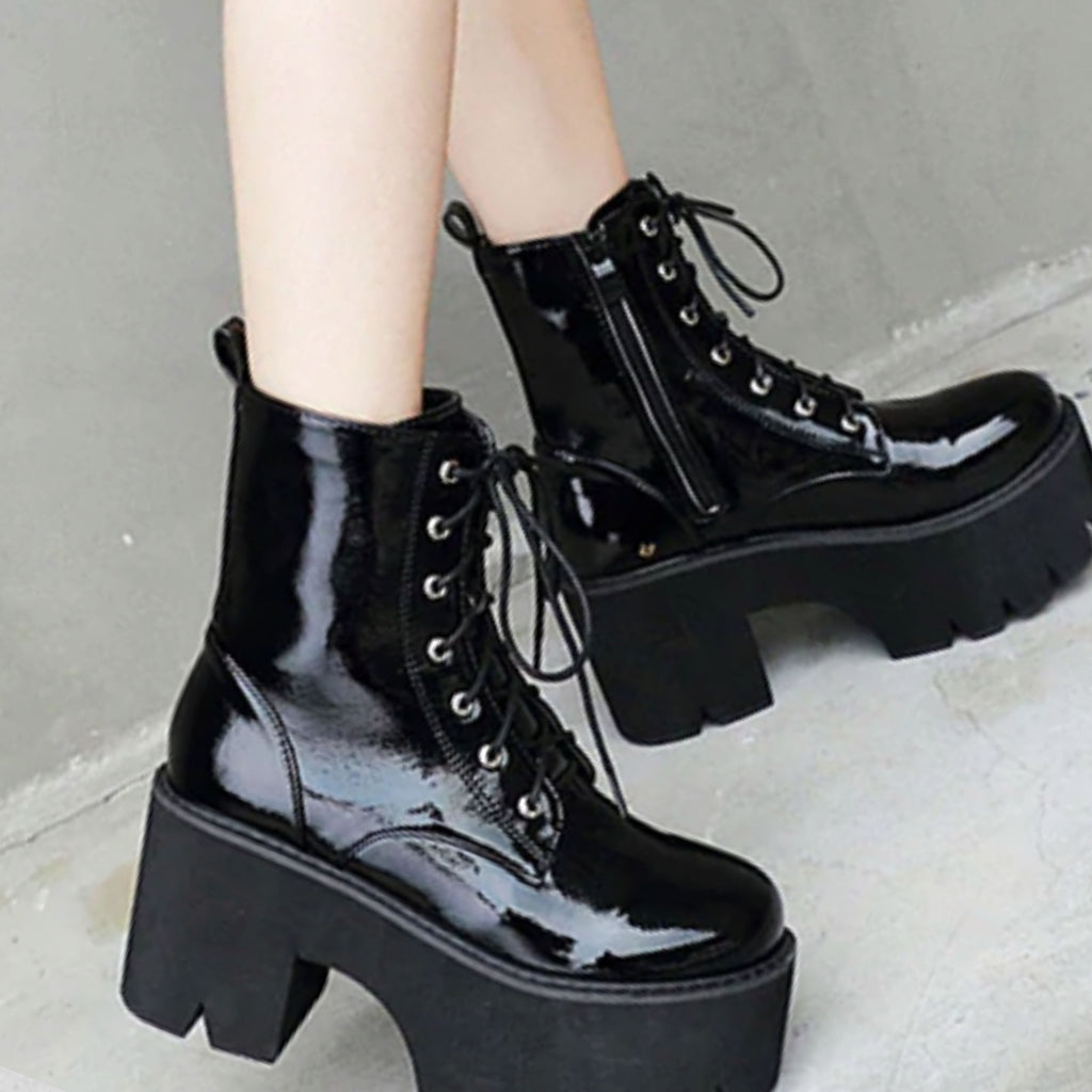 grunge platform shoes