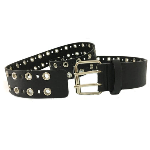 90S BAE GRUNGE EYELET RING BELT