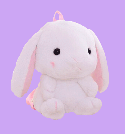 PLUSH BUNNY BACKPACK