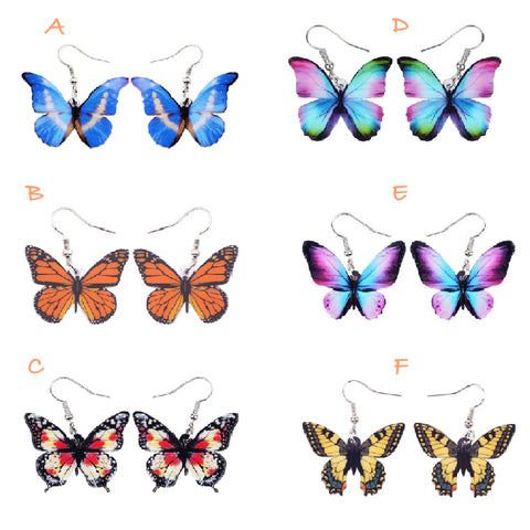 BUTTERFLY EARRINGS