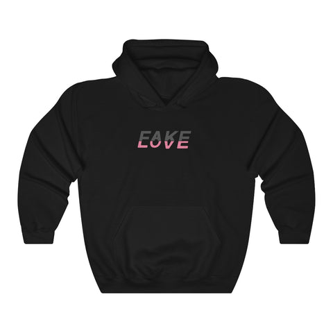FAKE LOVE - Unisex hoodie BLACK