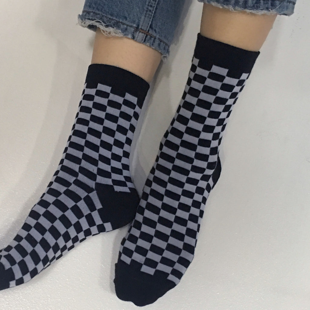 Checker socks