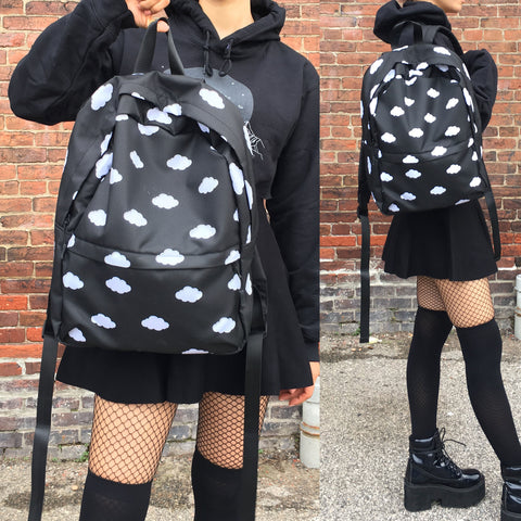 FROM HEAVEN GOTH CLOUD GRUNGE BACKPACK - SWEATSHOP-FREE MADE IN USA