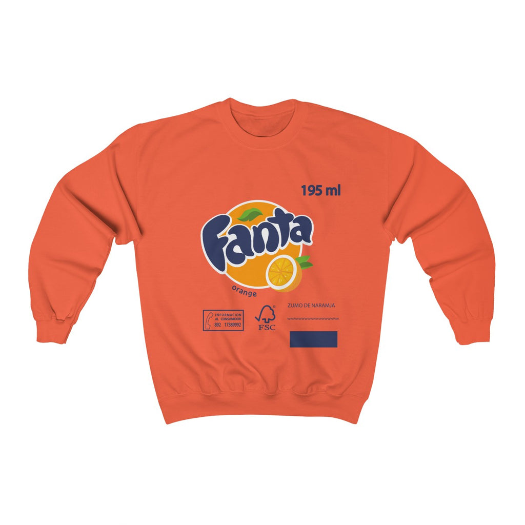 PROMOTION- Fall/Winter 2020 new fanta orange Unisex Sweatshirt ( S TO 2XL )