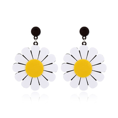 STOP OVERTHINKING FLOWER EARRINGS