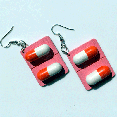 CHILL PILLS EARRINGS