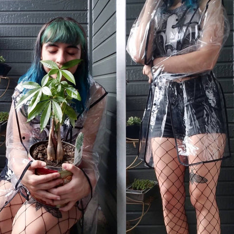 TRANSPARENT RAINCOAT