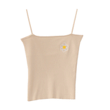 2019 Fall- Flower Soft Girl Aesthetic Knit top