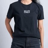 Moon Child 90s Grunge Embroidery Unisex T Shirt