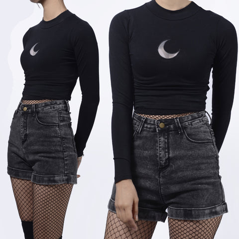 2019 new limited item - MOON CHILD Collection - MOON top