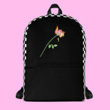 MY LOVE IS ON FIRE BACKPACK - SWEATSHOP-FREE MADE IN USA