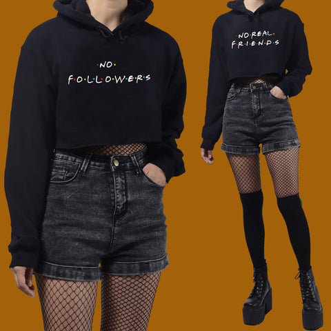 NO REAL FRIENDS HOODIE