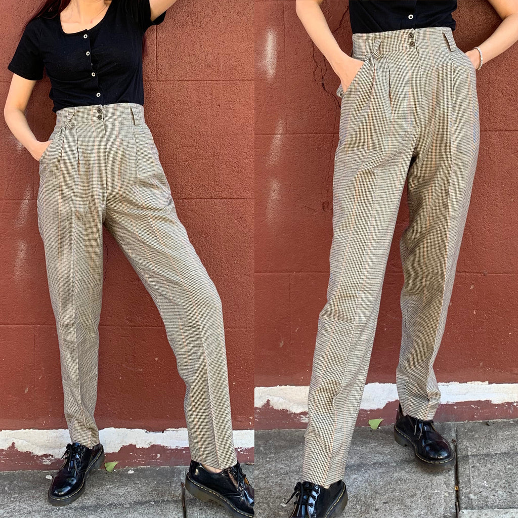 Limited Item - Quality Japanese Vintage 100% WOOL Trousers