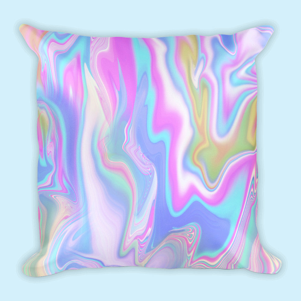 HOLO MARBLE PILLOW (SWEATSHOP-FREE, MADE IN USA)