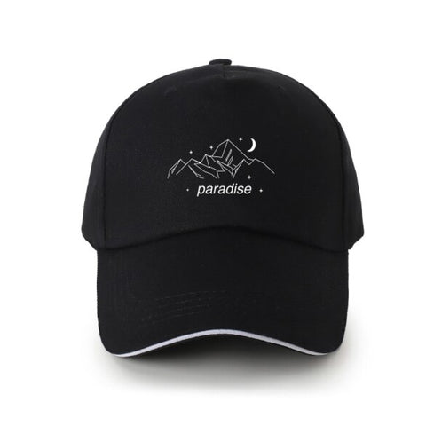 BLACK PARADISE Cotton dad cap