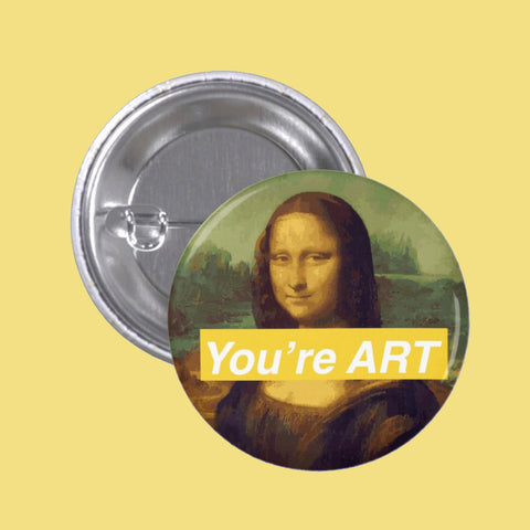 MONALISA ART PIN