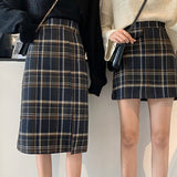 2019 FALL WINTER NEW - Plaid Soft Girl A line Skirt