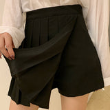 2019 FALL WINTER NEW - Pleated Skirt Shorts