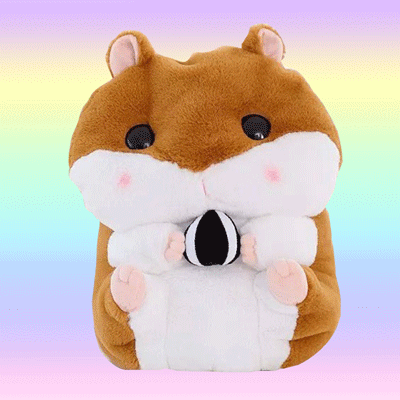 PLUSH SQUIRREL BACKPACK